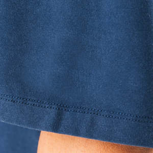 T-shirt court personnalisé pour femme à col rond, vente en gros, manches courtes, décontracté, tricoté, écologique - Product Image 4