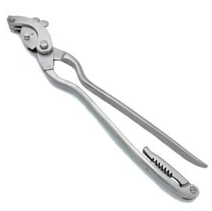 Émasculateur vétérinaire sans sang Reimers courbé, en acier inoxydable, outil de fermeur manuel, émasculateur équin - Product Image 6