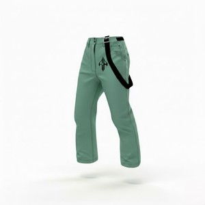 Pantalon de ski 100% polyester, tissu uni teint, imperméable 10 000 mm, isolation en polaire, fermeture personnalisée, haute qualité, homme RIVIAN - Product Image 5
