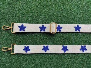 Sangle de sac à perles violettes, bandoulière de remplacement pour sac à main, accessoires de sac à main, pièce de sangle - Product Image 5