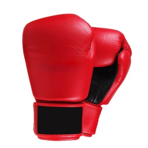 Guantes de Entrenamiento de Cuero Resistentes con Dedos Completos y Cierre de Velcro, Unisex, para Boxeo y Artes Marciales - Product Image 2