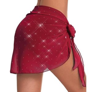 <b>Women</b> Cover Ups Beach Swimsuit <b>Sarongs</b> Semi-Sheer Coverups for Bathing Suits Skirt Chiffon - Product Image 2