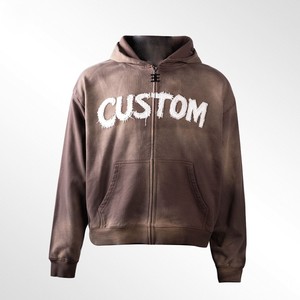 Sudadera con Capucha de Marca Privada, Sudadera Gruesa de Algodón, Sudadera de Felpa Premium, Precio de Fábrica al por Mayor - Product Image 4