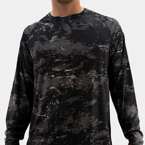 เสื้อโปโลแขนยาวผู้ชาย UPF 50 แห้งเร็ว สำหรับตกปลา สกรีนโลโก้ได้ ขายส่ง มีไซส์ใหญ่ เสื้อสำหรับล่าสัตว์และตกปลา แบบ unisex - Product Image 5