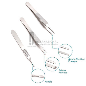 Kit Completo de Práctica de Sutura de Acero con Instrumentos Quirúrgicos, Manual, Reutilizable, Juego de 7 Piezas para Estudiantes - Product Image 4