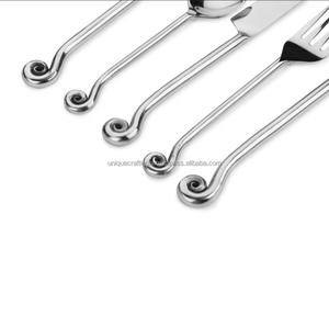 Modern and Classic Uniquely Crafted Mirrored Stainless Steel <b>Flatware</b> Set for Home Weddings Parties for Restaurants Hotels - Product Image 5