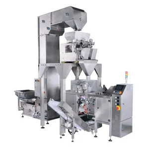 1kg Pet Food Packaging Machine with Linear Weigher for Ziplock Doypack Pouch Packing