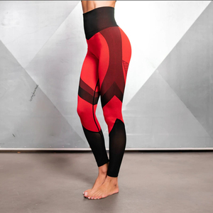 Ensemble de yoga 2 pièces pour femme : Legging taille haute sans couture respirant 100 % coton et brassière de sport – Tenue de gym - Product Image 3