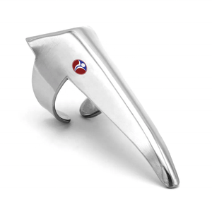 Anillos de Acero Inoxidable de Grado Quirúrgico para Separar el Cabello, Herramientas Profesionales para Peinar y Trenzar - Product Image 1