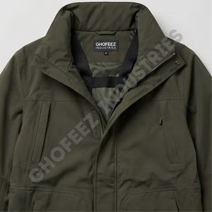 Veste de chasse tactique de la série Elite personnalisée, imperméable, coupe-vent, avec poches latérales doubles et ourlet réglable - Product Image 6