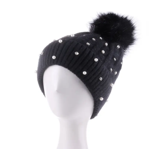 Gorros de Punto Clásicos Personalizables para Invierno y Playa, Logos Bordados en 3D, Diseños de Frutas, Lazos, Camuflaje, Jacquard Acrílico de Alta Calidad - Product Image 3