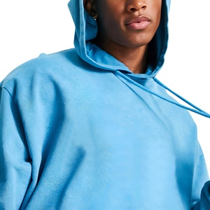 Sweat à capuche oversize en polaire pour homme, style streetwear, tissu épais, OEM, sweat à capuche sport en polaire pour homme, chaud, respirant, vente en gros - Product Image 4