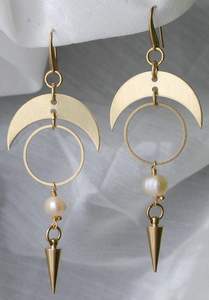 Pendientes de Latón al por Mayor, Estilo Clásico, Diseño Martillado, Fabricante de la India, las Mejores Joyas en Oferta - Product Image 5