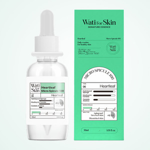 Sérum visage coréen K-Beauty Whatiforskin Heartleaf Essence micro Spicule 100 Fabriqué en Corée 50 ml Unisexe - Product Image 4