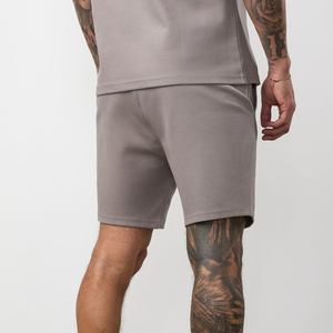 Shorts de sport d'été pour hommes en tissu éponge de coton, shorts de course personnalisés, shorts décontractés pour hommes - Product Image 2