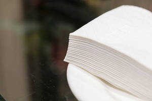 Disposable Wood <b>Pulp</b> Paper Napkins 3 Ply Hotel Disposable Paper Napkins High Quality Disposable Table Napkins Supplier - Product Image 5