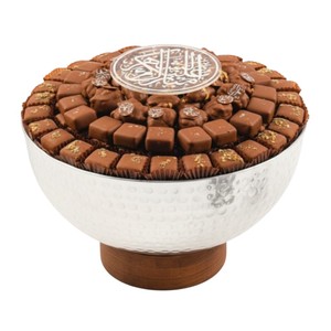 Bols à chocolat en gros, créatifs, de qualité supérieure, en métal argenté, pour la présentation de desserts, la décoration et les fournitures de fête - Product Image 2