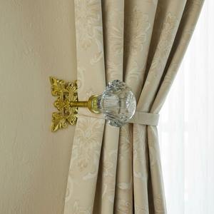 Organizador de Cortinas de Cristal y Metal de Lujo, Adorno Decorativo Ideal para Espacios de Recepción de Invitados y Decoración Festiva del Hogar - Product Image 4