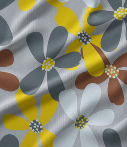 Organic Printed Eco-Friendly Anti-Bacteria Polyester Cotton Poplin <b>Fabric</b> Woven <b>Medium</b> Weight Breathable Textile Shirts Dresses - Product Image 3