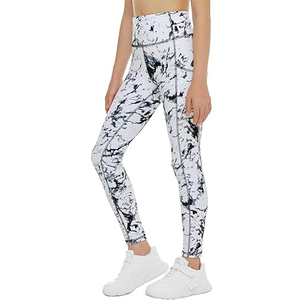 Leggings pour femmes en spandex et polyester, respirants, élégants, taille mi-haute, grandes tailles, fabriqués au Pakistan - Product Image 1