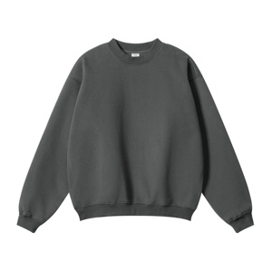 Sweat-shirt blanc à col rond, manches longues, coupe classique, décontracté, pour l'automne, UPF 50, coupe-vent, extensible dans quatre directions - Product Image 1