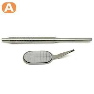 Espejo Dental con Empuñadura Moleteada Plateado, Instrumento Quirúrgico Manual Clase I - Product Image 6
