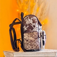 Sac à main portable en cuir de vachette de haute qualité, résistant à l'eau, avec poche avant zippée, motif floral sculpté, style bohème, pour usage quotidien