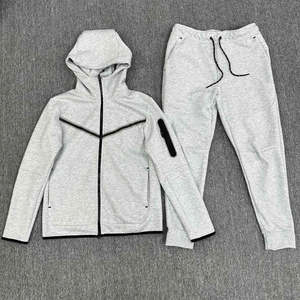 Survêtement en coton classique, confort haut de gamme, disponible en différentes couleurs, survêtement de sport en coton doux, qualité supérieure, collection multi-tailles - Product Image 2