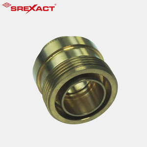 Corps de vanne pneumatique en laiton usiné sur mesure par CNC SREXACT - Product Image 1