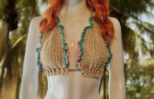 Top de bikini de ganchillo - Product Image 2