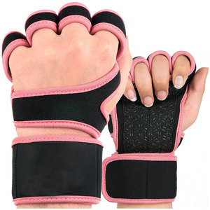 Latest Design Unisex <b>Fingerless</b> Weightlifting <b>Gloves</b> High Intensity Workout Wear Comfortable Smart Hand Look Exercise Gym <b>Gloves</b> - Product Image 6