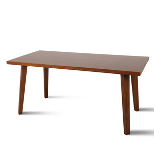 Table à manger rectangulaire 4 places en teck massif, style scandinave, gain de place, durable, best-seller, pour appartement, meubles de cuisine et de maison - Product Image 3