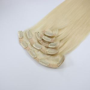 Extension de cheveux naturels Remy péruviens 100% bruts, avec pince, vendeur naturel - Product Image 4