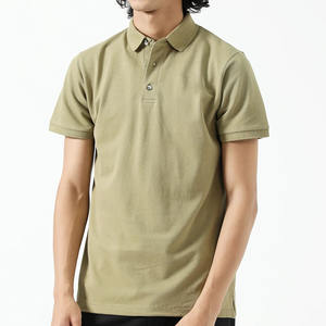 เสื้อเชิ้ตผู้ชายคุณภาพสูง สีพื้น ผ้าฝ้ายเจอร์ซีย์ถัก 100% ระบายอากาศ แห้งเร็ว ทรงเข้ารูป ปรับแต่งได้ ขายส่ง สำหรับฤดูร้อน - Product Image 1