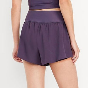 Shorts de sport décontractés respirants à séchage rapide pour femmes, taille élastique, pour la gym et le yoga - Product Image 4