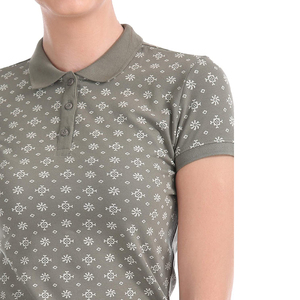 เสื้อโปโลผู้หญิงสั่งทำพิเศษ ผ้าฝ้าย ระบายอากาศได้ดี ทรงเข้ารูป สวมใส่สบาย เหมาะสำหรับใส่ทำงาน ปักลายเสื้อสำหรับผู้หญิง ขายส่งเสื้อผู้หญิง - Product Image 6
