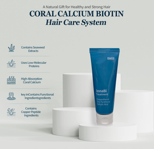 SMiB InnaBi Hair Loss Care <b>Shampoo</b> Coral Calcium Scalp Strengthening Nourishing Repair Moisturizing Root Treatment - Product Image 4