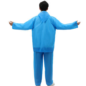 Veste de pluie bomber unisexe imperméable et respirante, coupe-vent automne-printemps pour la randonnée et l'équitation, logo personnalisé, vente en gros OEM, longue veste de pluie - Product Image 2