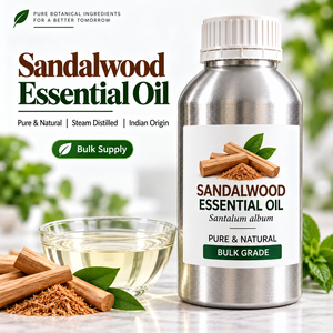 Fabricant, distributeur en gros et entreprise d'exportation en vrac d'huile essentielle de santal Santalum Album L - Product Image 1