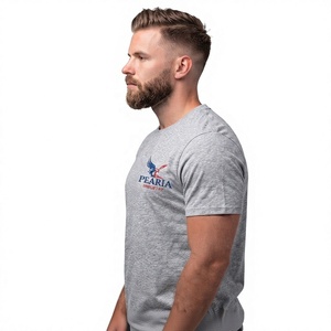 Custom Jersey Cotton <b>T</b>-<b>Shirt</b> Short Sleeve Quick Dry Lightweight High Quality <b>Thermal</b> Transfer Print Unisex Tee <b>for</b> Events Team - Product Image 3