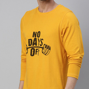 T-shirt à manches longues pour homme, col rond, imprimé, décontracté, streetwear, fabrication sur mesure en gros - Product Image 2