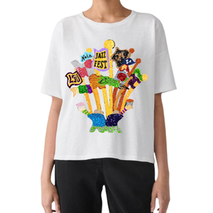 Hot Sale Short Sleeve Game Day Custom Sequins With <b>patchwork</b> <b>Shirt</b> Oversized Breathable Summer/Spring Casual Wear womens T-<b>Shirt</b> - Product Image 4