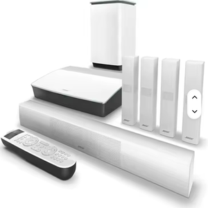 VENTES CHAUDES NOUVEAU SYSTÈME DE CINÉMA DOMESTIQUE BOSES LIFESTYLE 650 BLANC - Product Image 1