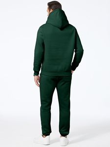 Ensemble de jogging unisexe élégant, survêtement respirant en polaire, deux pièces, impression personnalisée, broderie, vêtements à marque privée - Product Image 3