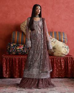 เสื้อเชิ้ตยาวดีไซน์สวยน่ารัก 607 แบบ พร้อมกางเกงชาราร่าสำหรับเด็กผู้หญิง โดย WS ปากีสถาน - Product Image 6