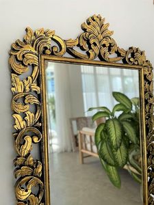 Antique Venetian <b>Wall</b> <b>Mirror</b> Carved Ornate Frame Decorative Glass <b>Mirror</b> for Living Room Bedroom Entryway - Product Image 1