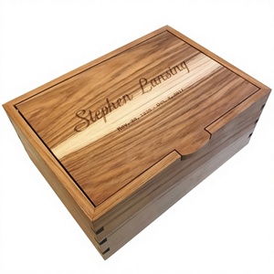 B.S. Urna Conmemorativa para Mascotas, Estilo Americano, de Acero Inoxidable, Hecha a Mano, con Grabado Personalizado, Acabado en Madera Natural, Ecológica - Product Image 6