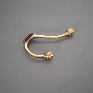 Porte-serviettes mural moderne minimaliste en métal à double crochet pour salle de bain et cuisine - Product Image 5