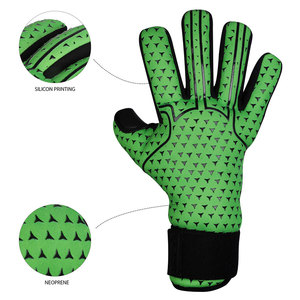 Nuevos Guantes de Portero de Látex Alemanes, Palma de 4 mm, Impermeables, Transpirables, Cierre con Cordones, Unisex, Material PU Antideslizante - Product Image 4