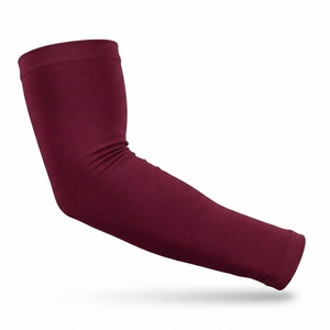 Manchon de bras unisexe personnalisé, respirant, à séchage rapide, teint en pièce, en Spandex/Polyester, pour sports de plein air, protection solaire - Product Image 4